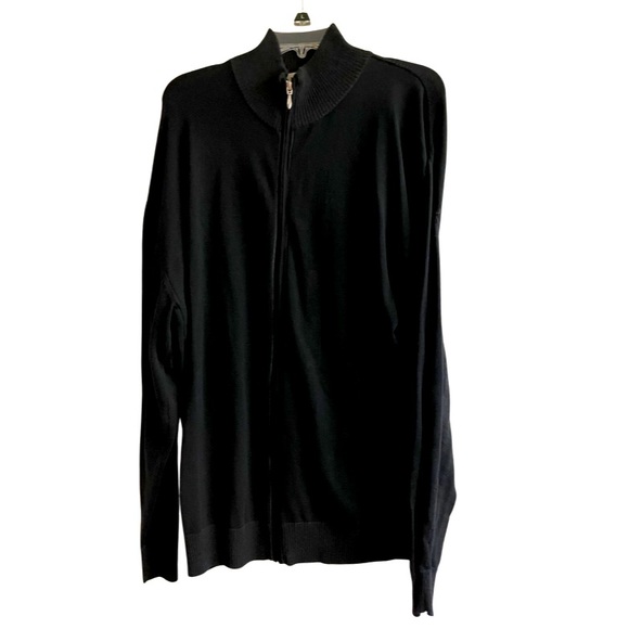 Mens Pronto Uomo Full Zip Up Sweater 